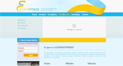 Desktop Screenshot of econofitness.com.br